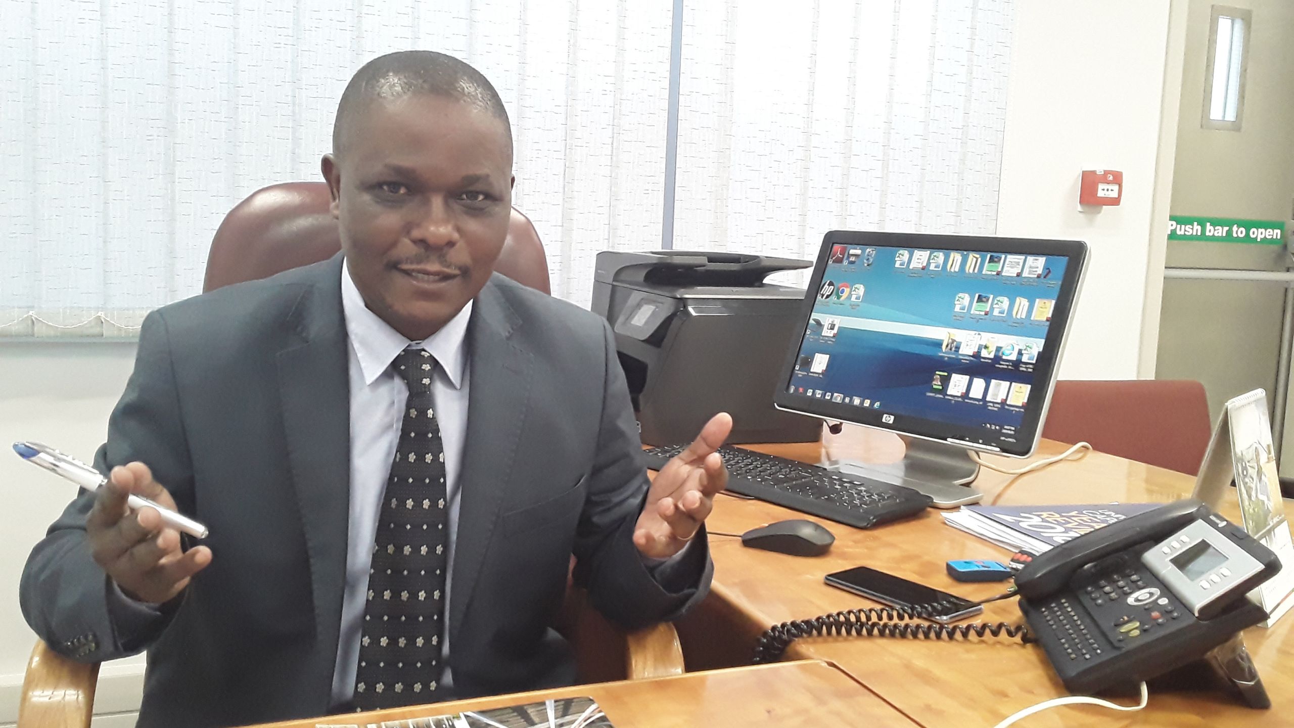 Josef Mwikya, head of consular services at the Kenyan High Commission in South Africa.